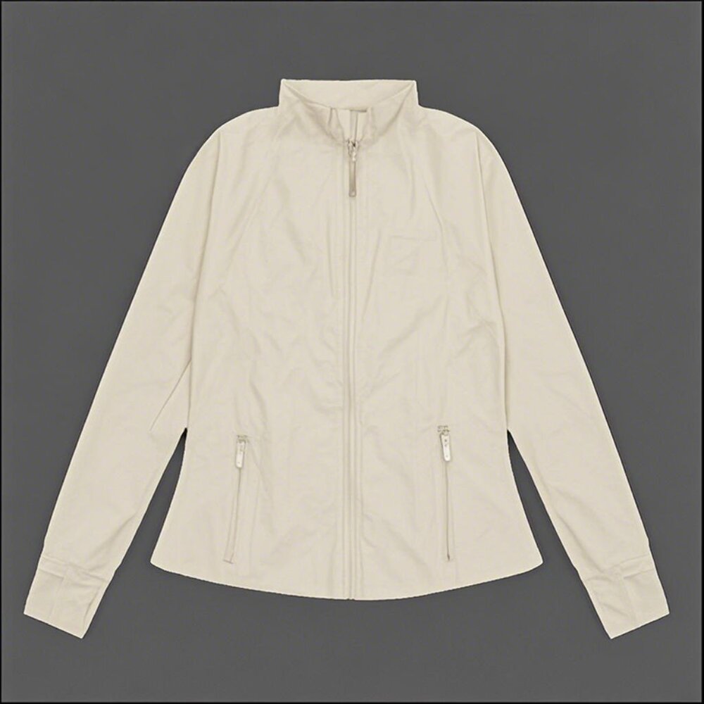 NWT Lululemon Define Series Womens Stand-Up Collar Yoga Jacket White